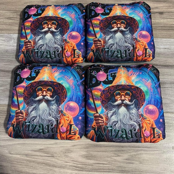 Brand new wizard cornhole bags